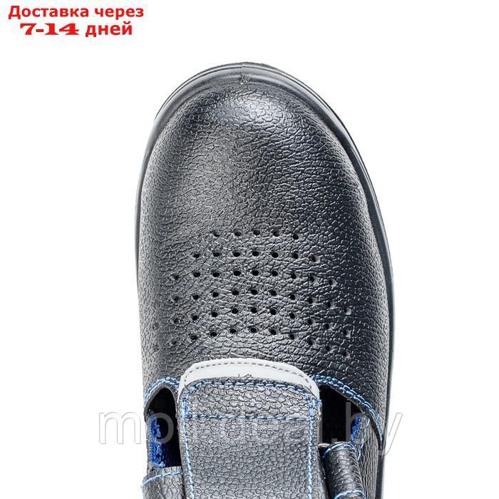 Рабочие кожаные полуботинки-сандали prosafe basic 21, металлический подносок 46 - фото 2 - id-p226888016