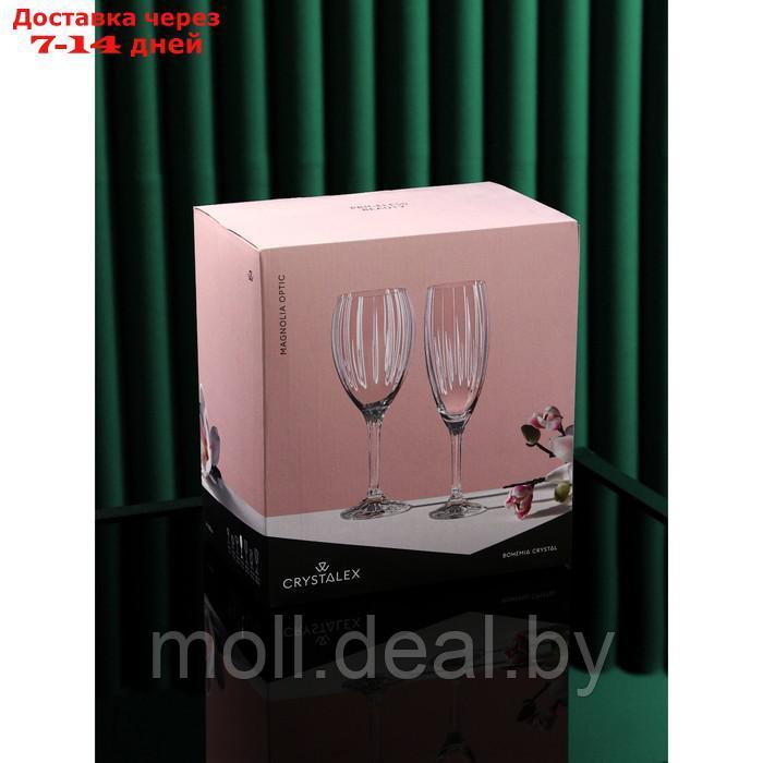 Набор бокалов для шампанского "Магнолия", 210 мл, 6 шт - фото 5 - id-p227107568