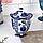 Чайник "Иринка", 21х13х18 см, гжель, фото 3