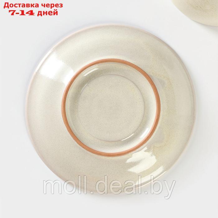 Чайная пара керамическая "Шебби", 2 предмета: чашка 250 мл, блюдце d=15 см - фото 5 - id-p227076292