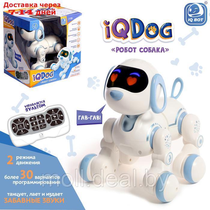 Робот-собака IQDog, световые и звуковые эффекты, работает от аккумулятора