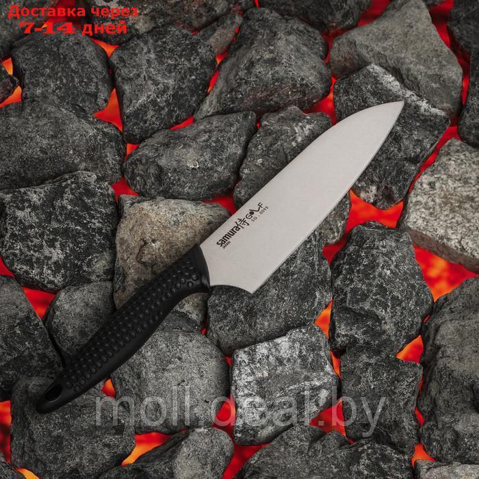 Нож кухонный "Samura GOLF" Сантоку, лезвие 18 см, AUS-8 - фото 2 - id-p227114003