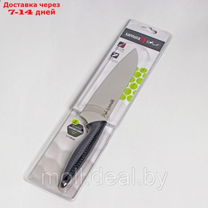 Нож кухонный "Samura GOLF" Сантоку, лезвие 18 см, AUS-8 - фото 6 - id-p227114003