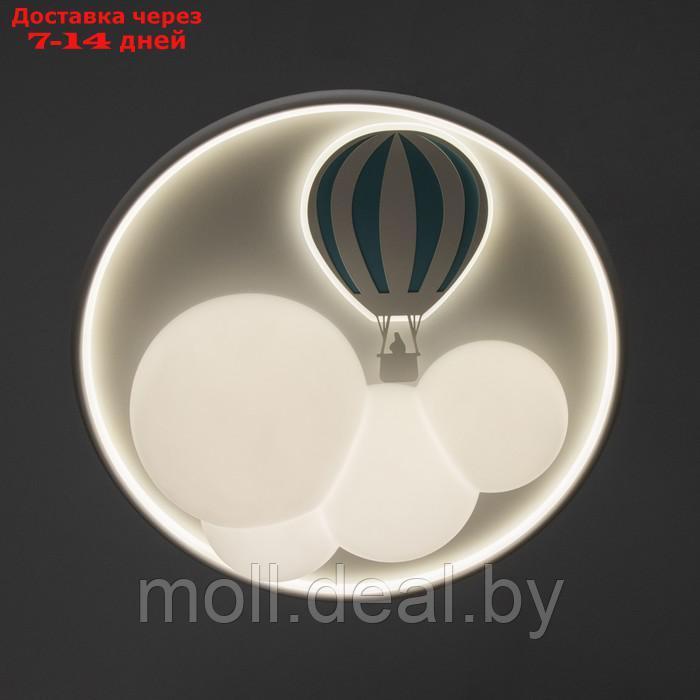 Люстра с ПДУ "Воздушный шар" LED 160Вт 3000-6000К бело-лазурный - фото 5 - id-p227077289