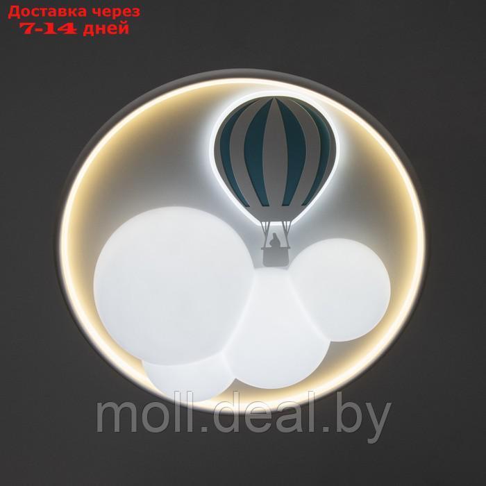 Люстра с ПДУ "Воздушный шар" LED 160Вт 3000-6000К бело-лазурный - фото 6 - id-p227077289