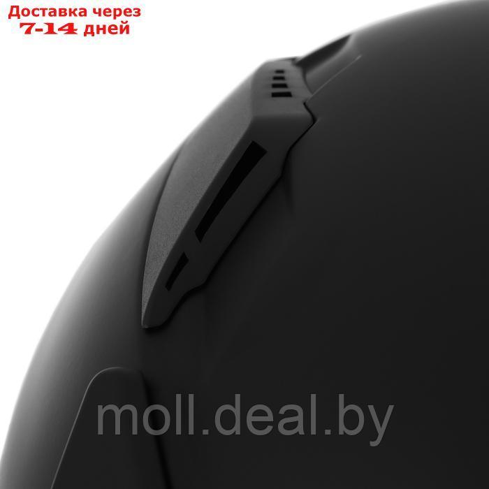 Шлем кроссовый, размер L, модель - BLD-819-7, черный матовый - фото 10 - id-p227089208