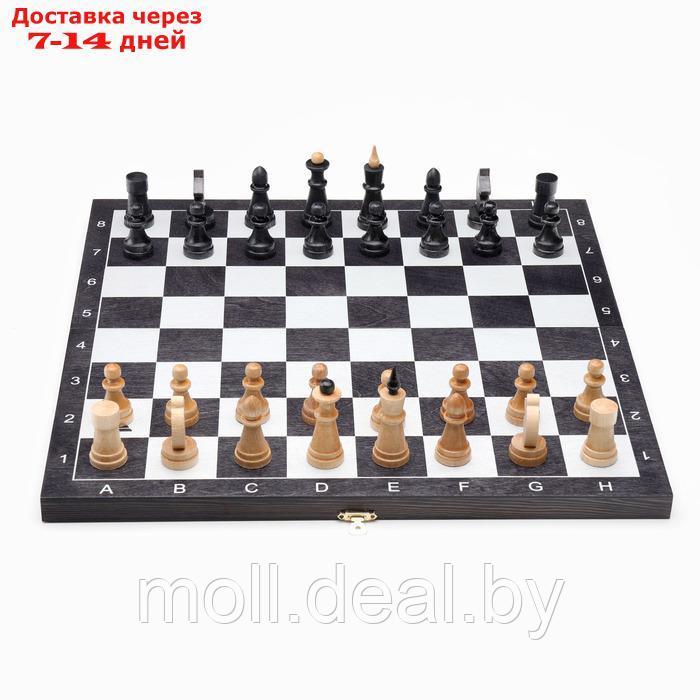 Настольная игра 3 в 1 "Классика": нарды, шахматы, шашки, доска 40 х 40 см - фото 3 - id-p227082283