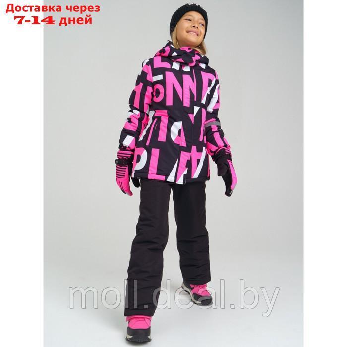 Зимняя куртка из мембранной ткани для девочки, рост 170 см - фото 3 - id-p227096690