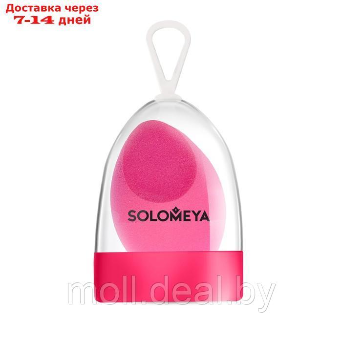 Спонж для макияжа Solomeya, со срезом, розовый - фото 1 - id-p227079306