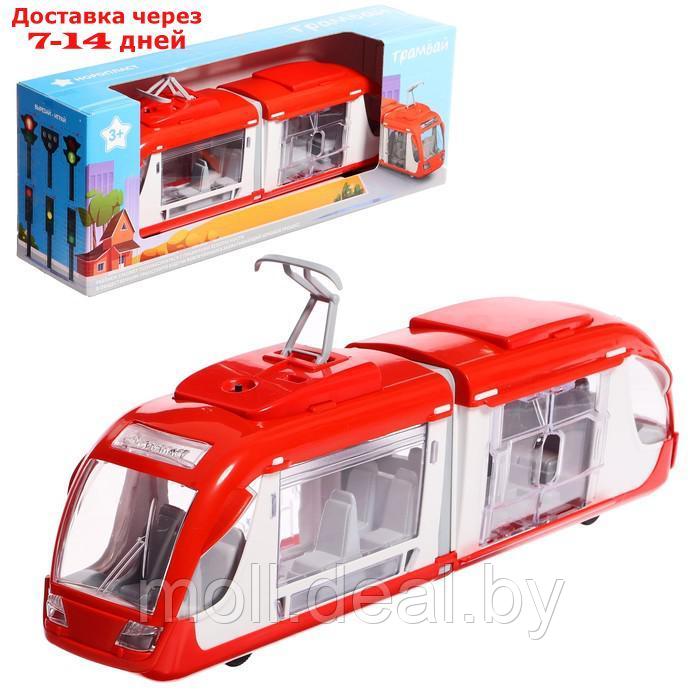 Трамвай со световым и звуковым эффектами (в инд. коробке) 1454 - фото 1 - id-p227090171