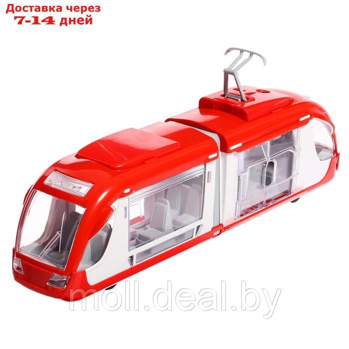 Трамвай со световым и звуковым эффектами (в инд. коробке) 1454 - фото 3 - id-p227090171
