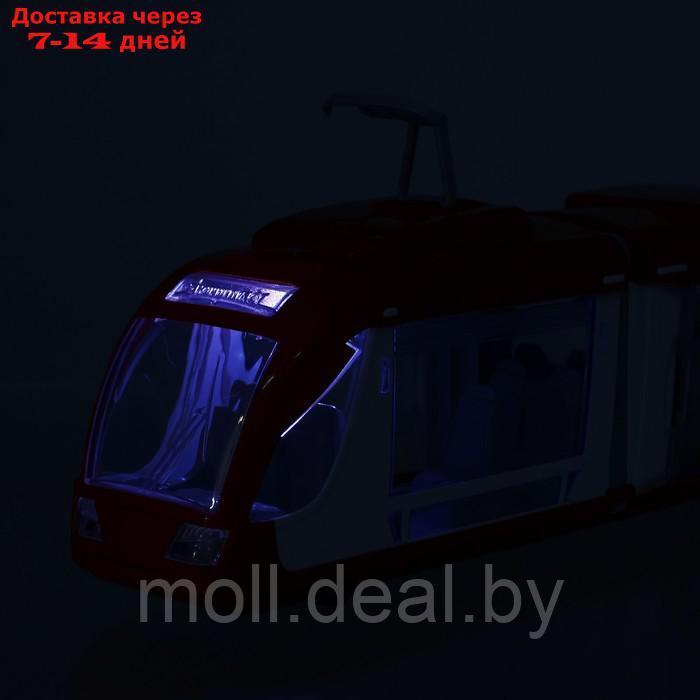 Трамвай со световым и звуковым эффектами (в инд. коробке) 1454 - фото 7 - id-p227090171