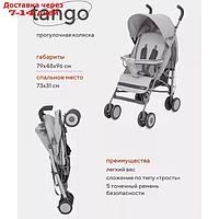 Коляска детская RANT basic Tango, цвет Silver Grey