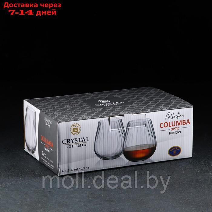 Набор стаканов для виски 380 мл Columbia optic, 6 шт - фото 2 - id-p227111970