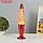 Светильник гель блеск хром цветной ракета 34,5х8,5 см, фото 7