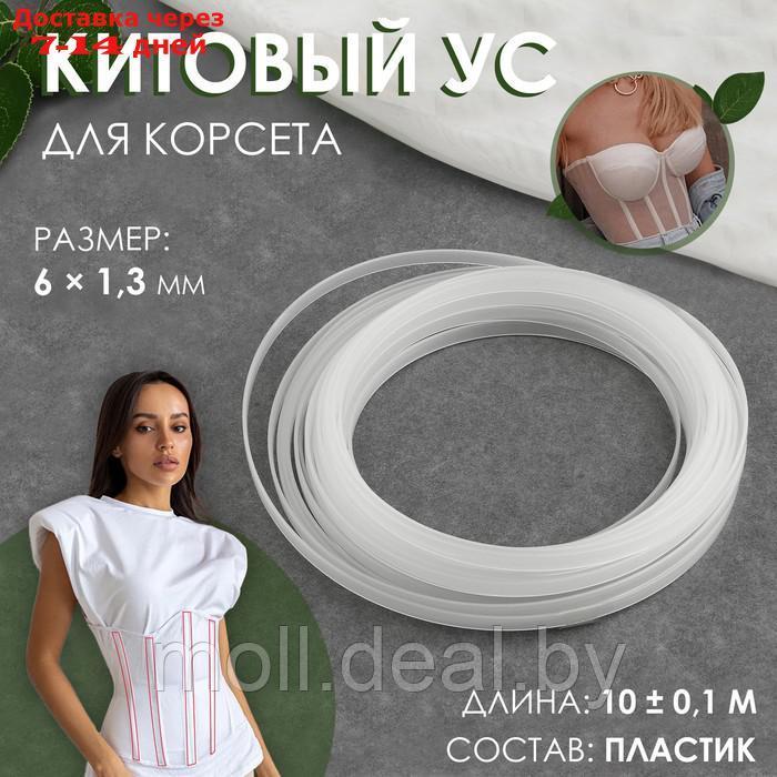 Китовый ус для корсета 6*1,3мм 10±0,1м - фото 1 - id-p227105752