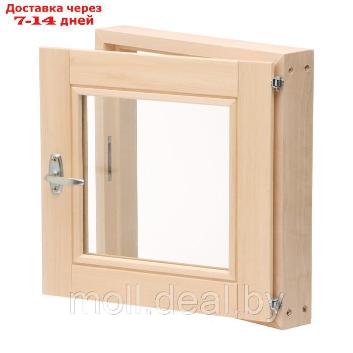 Окно, 40×40см, однокамерный стеклопакет ЛИПА - фото 4 - id-p226890022