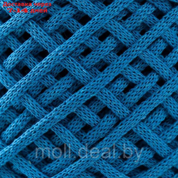 Хлопковый шнур 3 мм 220м/240±5 гр Градиент "Лето" (голубой/белый) - фото 3 - id-p227089244