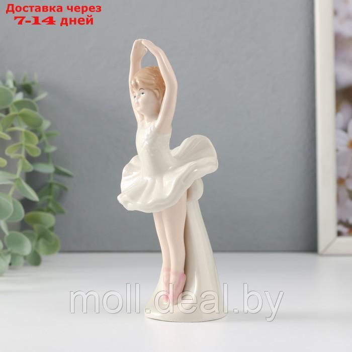 Сувенир керамика "Маленькая балерина в белой пачке" 6,5х5,5х16 см - фото 2 - id-p227081326