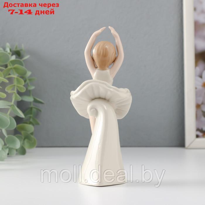 Сувенир керамика "Маленькая балерина в белой пачке" 6,5х5,5х16 см - фото 3 - id-p227081326
