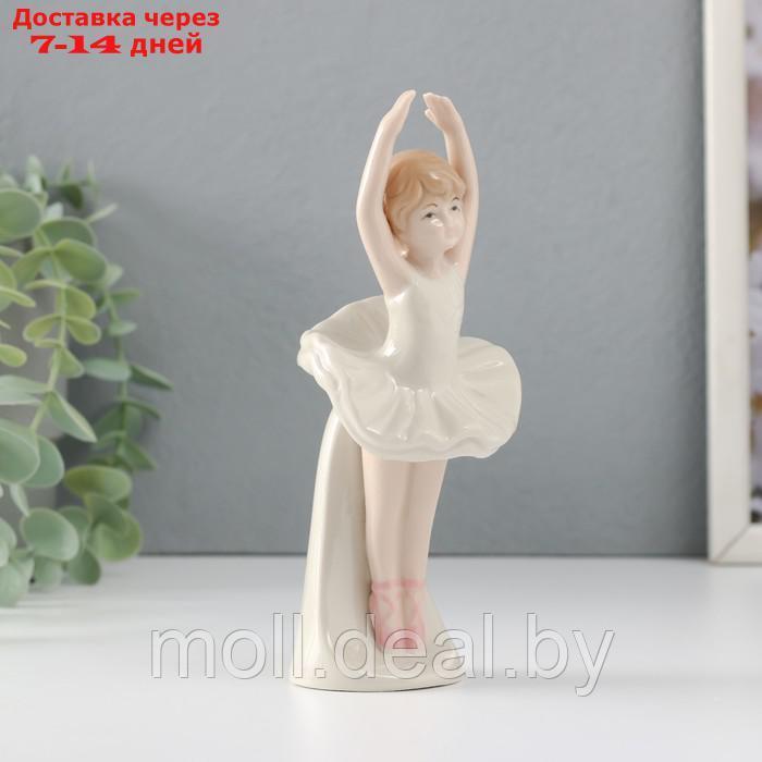 Сувенир керамика "Маленькая балерина в белой пачке" 6,5х5,5х16 см - фото 4 - id-p227081326