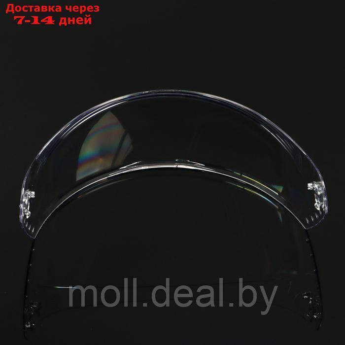 Визор для шлема интеграл, модель М67, цвет прозрачный - фото 4 - id-p227087276