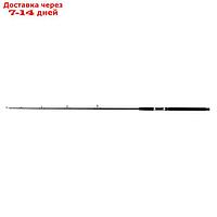 Удилище монолитное силовое "Волгаръ" "Монолит", тест 100-200 г, 1,8 м, цвет чёрный