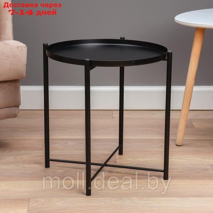 Кофейный столик " Тиволи" YS-8339, черный 41,5х43 см - фото 2 - id-p227078321