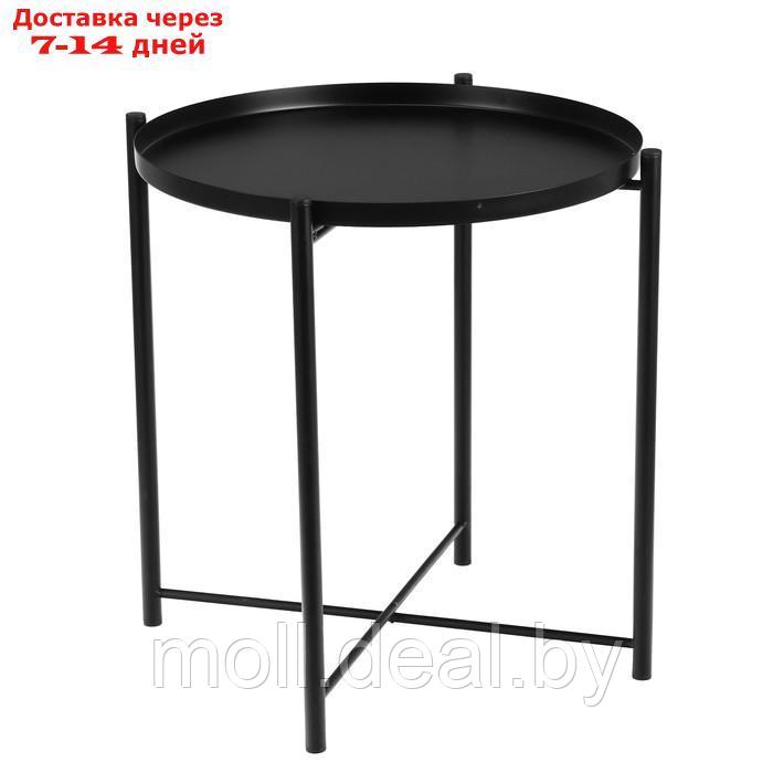 Кофейный столик " Тиволи" YS-8339, черный 41,5х43 см - фото 5 - id-p227078321