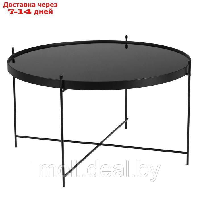 Кофейный столик "Юпитер" YS-8375L, черный 75х42 см - фото 5 - id-p227078322