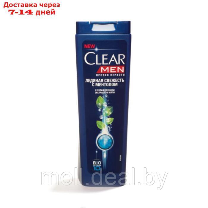 Шампунь для волос Clear Men "Ледяная свежесть", против перхоти, 400 мл - фото 4 - id-p227079346