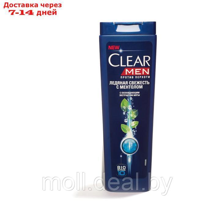 Шампунь для волос Clear Men "Ледяная свежесть", против перхоти, 400 мл - фото 5 - id-p227079346