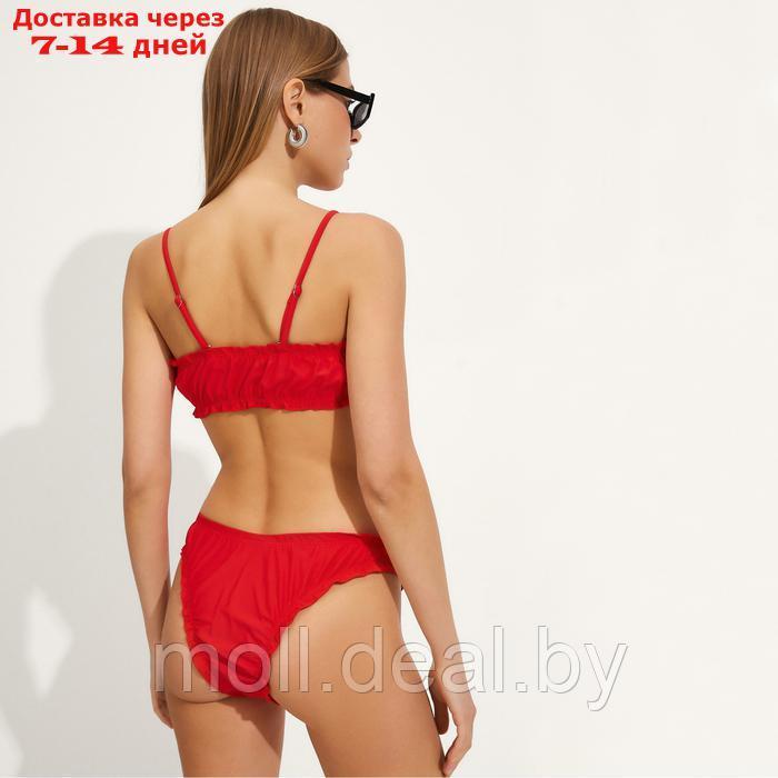 Купальник женский раздельный MINAKU цвет красный, размер 48 - фото 3 - id-p226890990