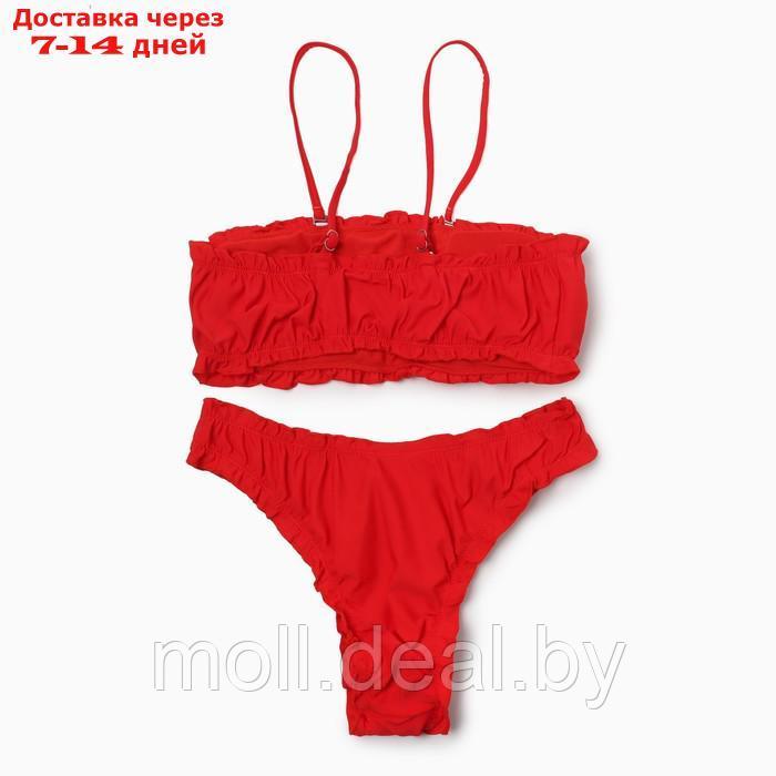 Купальник женский раздельный MINAKU цвет красный, размер 48 - фото 8 - id-p226890990