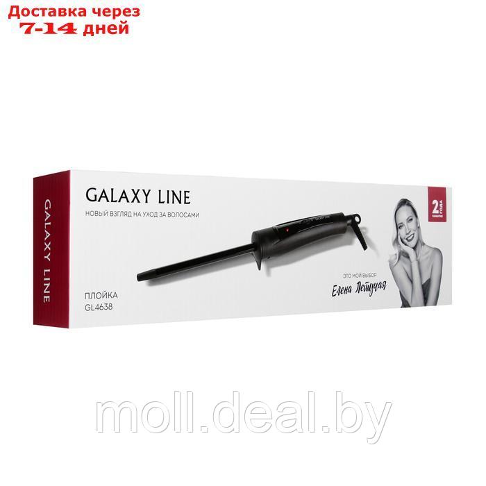 Плойка Galaxy GL 4638, 50 Вт, керамическое покрытие, d=10 мм, шнур 1.8 м, чёрная - фото 7 - id-p227107708