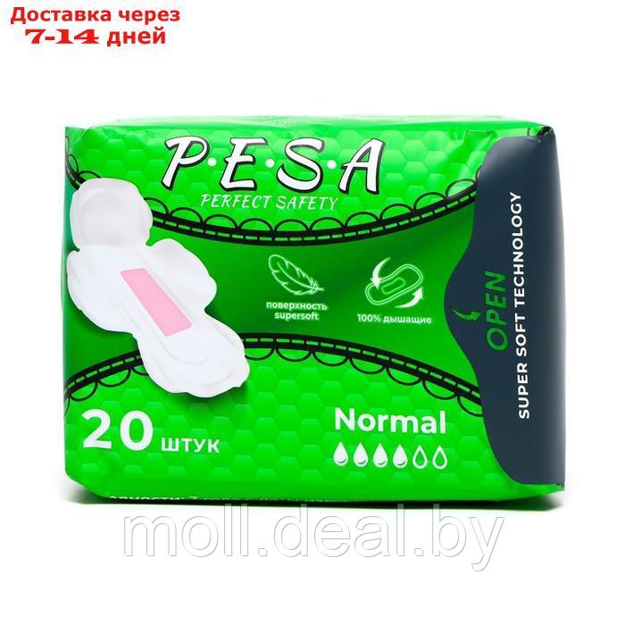 Прокладки гигиенические PESA Normal, 20 шт (4 упаковки) - фото 5 - id-p227087297