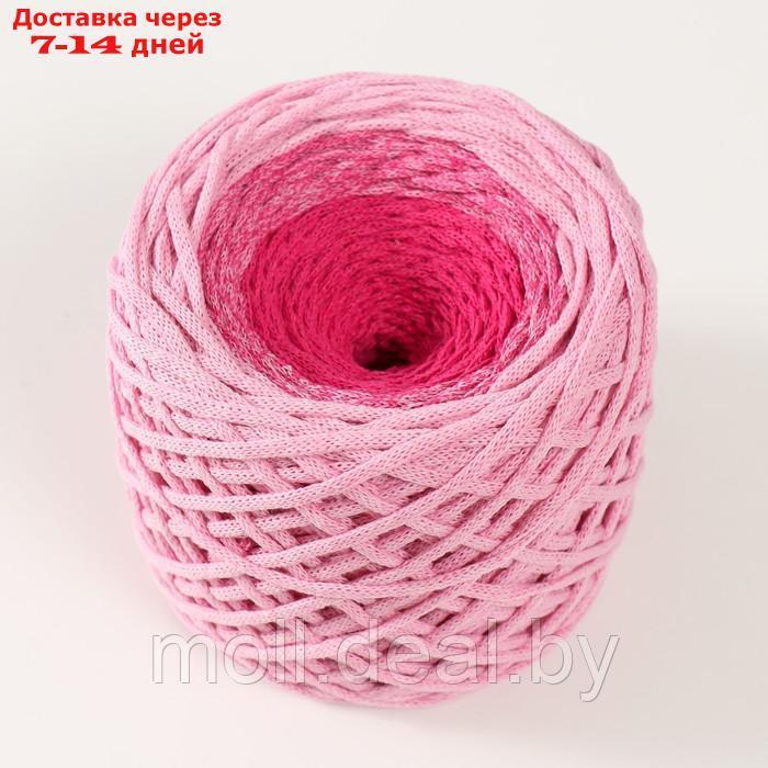 Хлопковый шнур 3 мм 220м/240±5 гр Градиент (розовый/фуксия) - фото 1 - id-p227089279