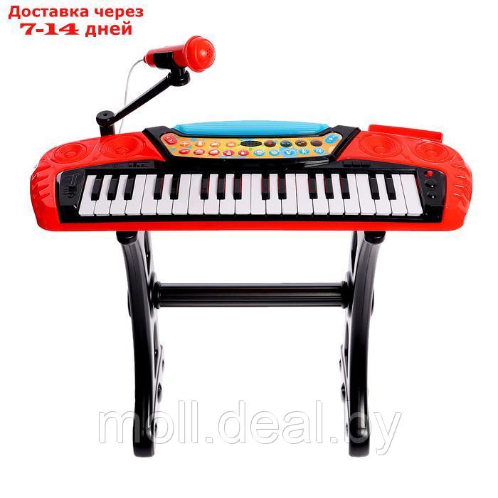Синтезатор напольный "Композитор", звуковые, световые эффекты, с микрофоном - фото 5 - id-p227084301