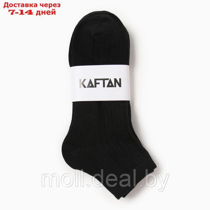 Набор женских носков KAFTAN Base, 3 пары, р. 36-39 (23-25 см) черный - фото 3 - id-p227092298