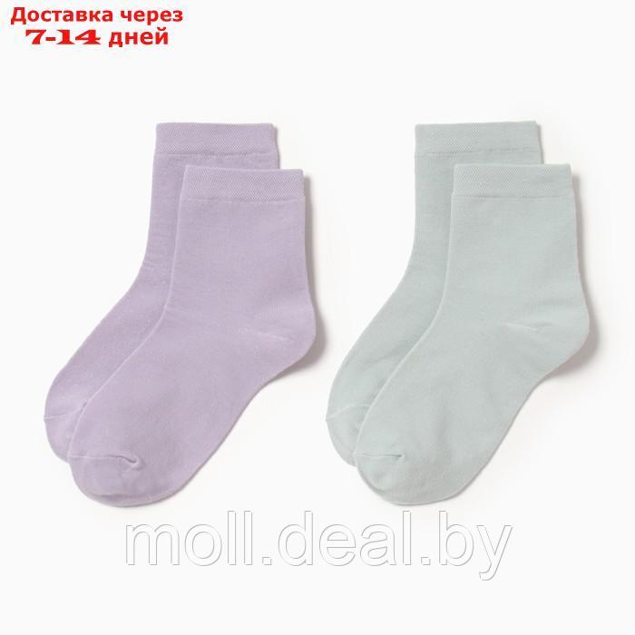 Набор женских носков KAFTAN Base, 2 пары, р. 36-39 (23-25 см) мятн/сирен - фото 1 - id-p227092299