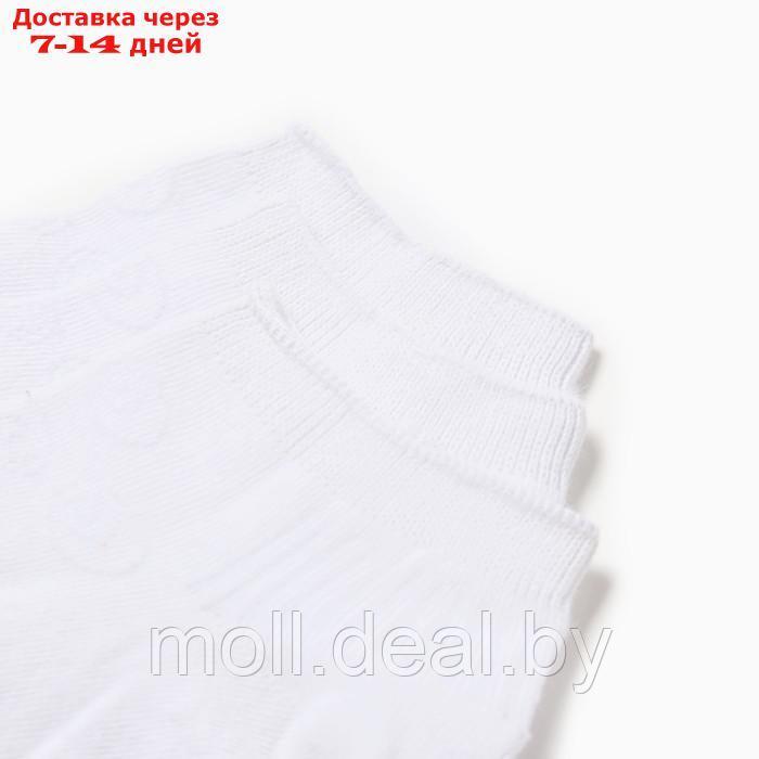 Набор женских носков KAFTAN Base, 3 пары, р. 36-39 (23-25 см) белый - фото 2 - id-p227092304