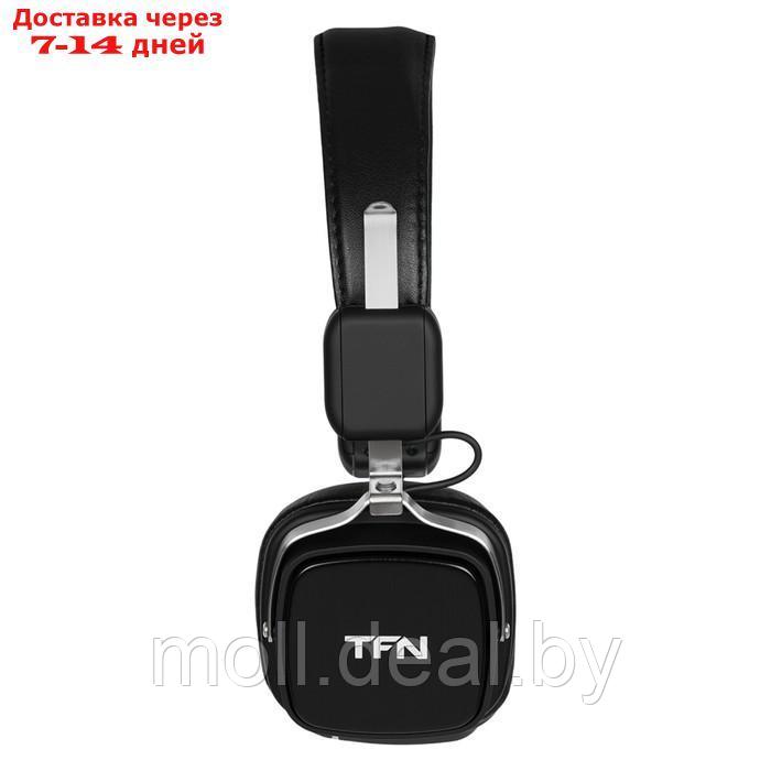 Наушники TFN Star, беспроводные, полноразмерные, микрофон, 300 мАч, до 45 часов, черные - фото 8 - id-p227093342