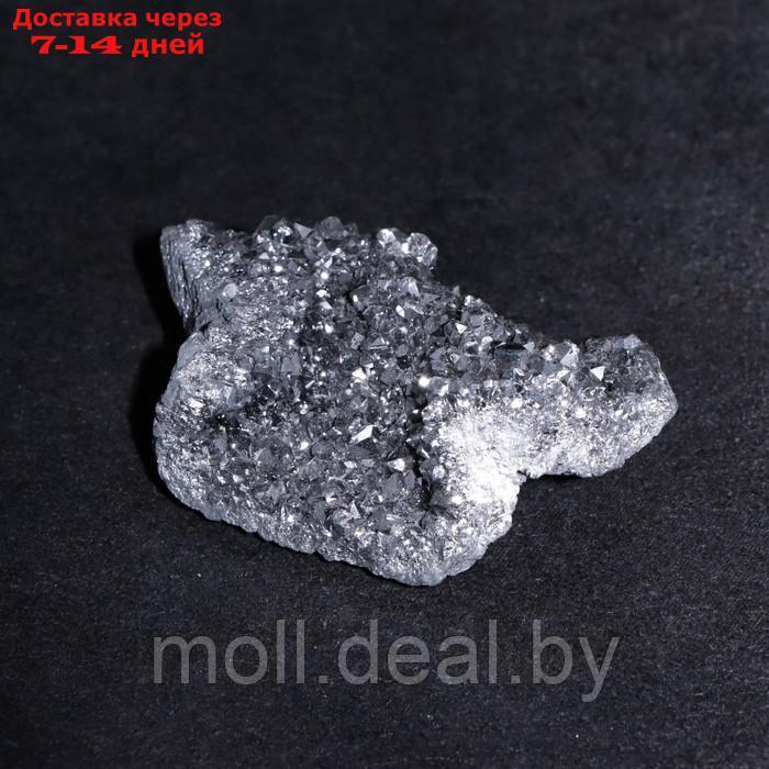 Сувенир "Жеода серебряная", натуральный камень, 6х6х4 см - фото 4 - id-p227112118