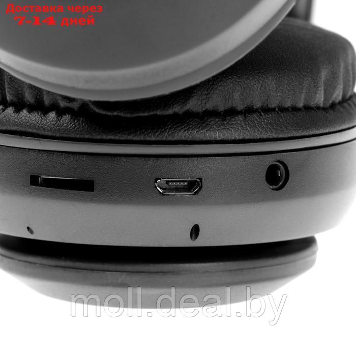Наушники Defender FreeMotion B552, накладные, микрофон, управление, microSD, 200 мАч, черные - фото 7 - id-p227109946