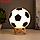 Ночник "Футбольный мяч" LED 3Вт USB АКБ белый 15х15х19 см, фото 3