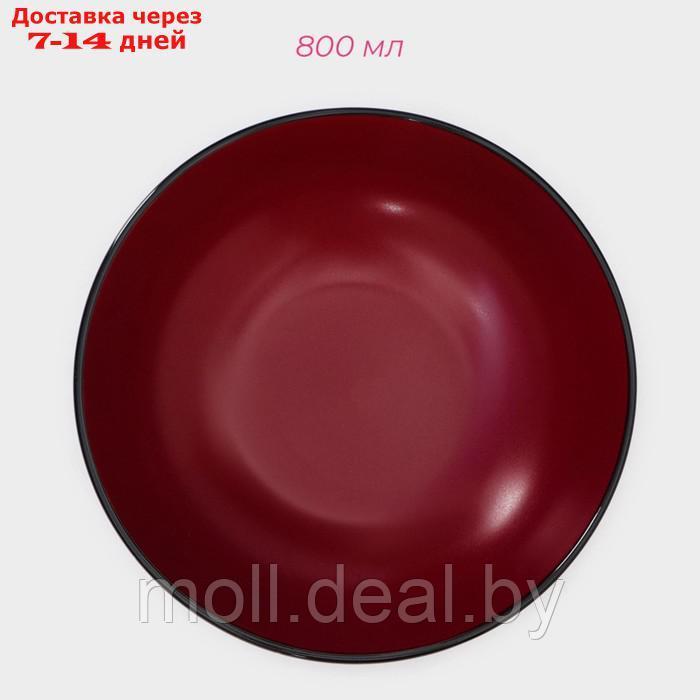 Сервиз керамический столовый Доляна "Ваниль", 18 предметов: 6 тарелок d=19 см, 6 тарелок d=27 см, 6 мисок d=19 - фото 4 - id-p227107796