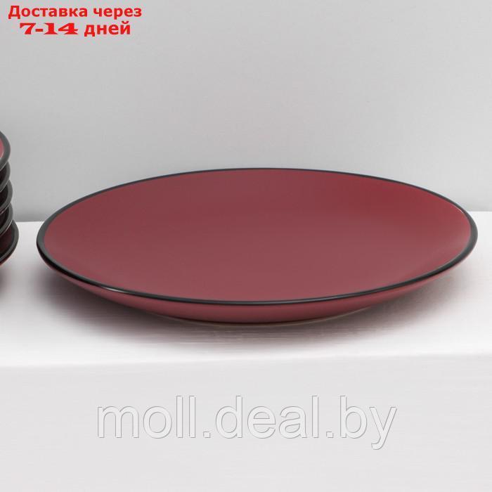 Сервиз керамический столовый Доляна "Ваниль", 18 предметов: 6 тарелок d=19 см, 6 тарелок d=27 см, 6 мисок d=19 - фото 7 - id-p227107796