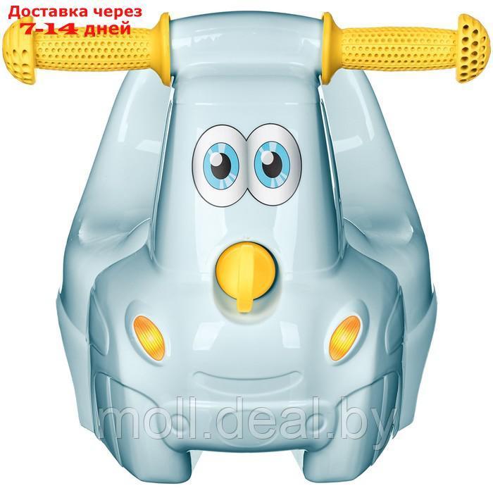 Горшок детский в форме игрушки "Машинка" Lapsi 420х285х265мм, цвет голубой - фото 2 - id-p227085348