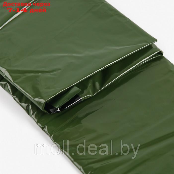 Термоодеяло универсалное "Аdventure" (трансформируемое в палатку и спальный мешок, зеленое - фото 3 - id-p227112126
