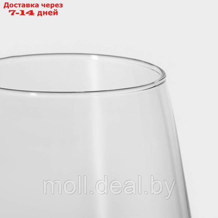 Набор стеклянных бокалов для вина "Аллегра", 490 мл, 2 шт - фото 5 - id-p227076402